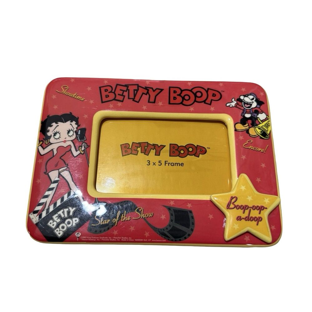 Betty Boop Showtime Picture Frame for 3 x 5 photo